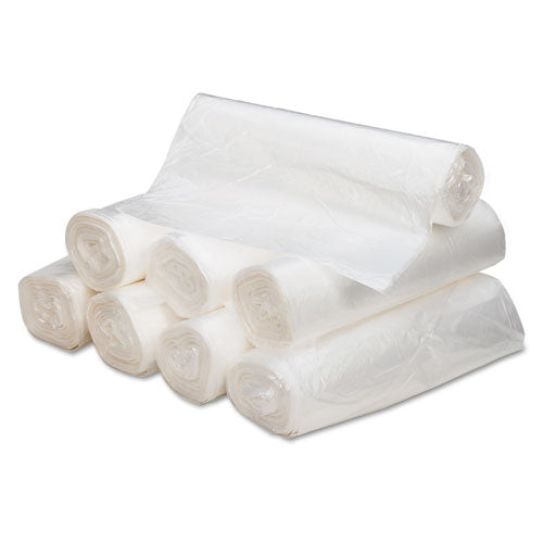 Image of Ultra Plus® 1506991 Can Liners, 56 gal, 16 mic, 43" x 48", Natural, 20 Bags/Roll, 10 Rolls/Carton