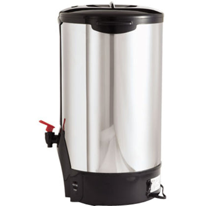 Image of Coffee Pro CP100 100-cup Commercial Urn/Coffeemaker, 100 Cup(s), Multi-serve, Stainless Steel, Plastic Body, 1 Each