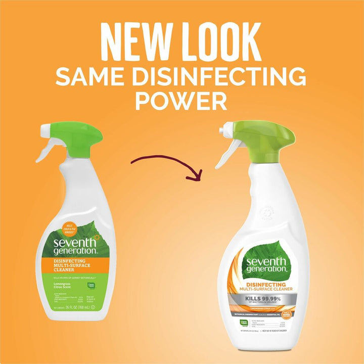 Image of Seventh Generation 22810 Disinfecting Multi-Surface Cleaner