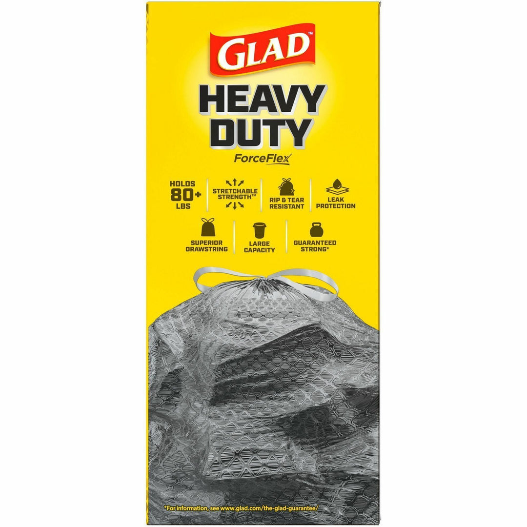 Image of Clorox® Trash Bags, Drawstring, 30 Gal, 25 Bags/Box, Black