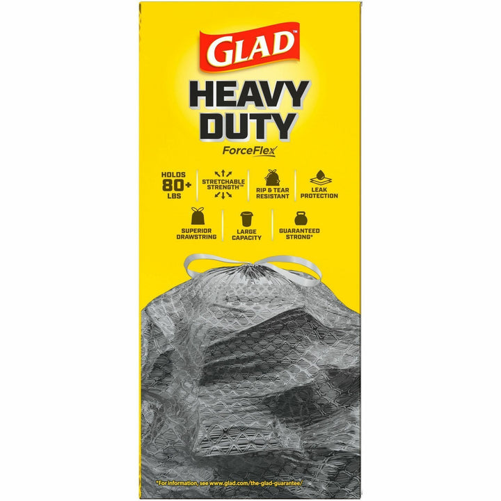 Image of Clorox® Trash Bags, Drawstring, 30 Gal, 25 Bags/Box, Black
