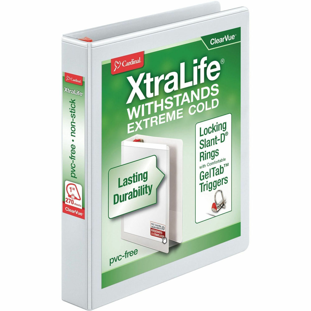 Image of Cardinal® 26300 Xtralife ClearVue Locking Slant-D Binder