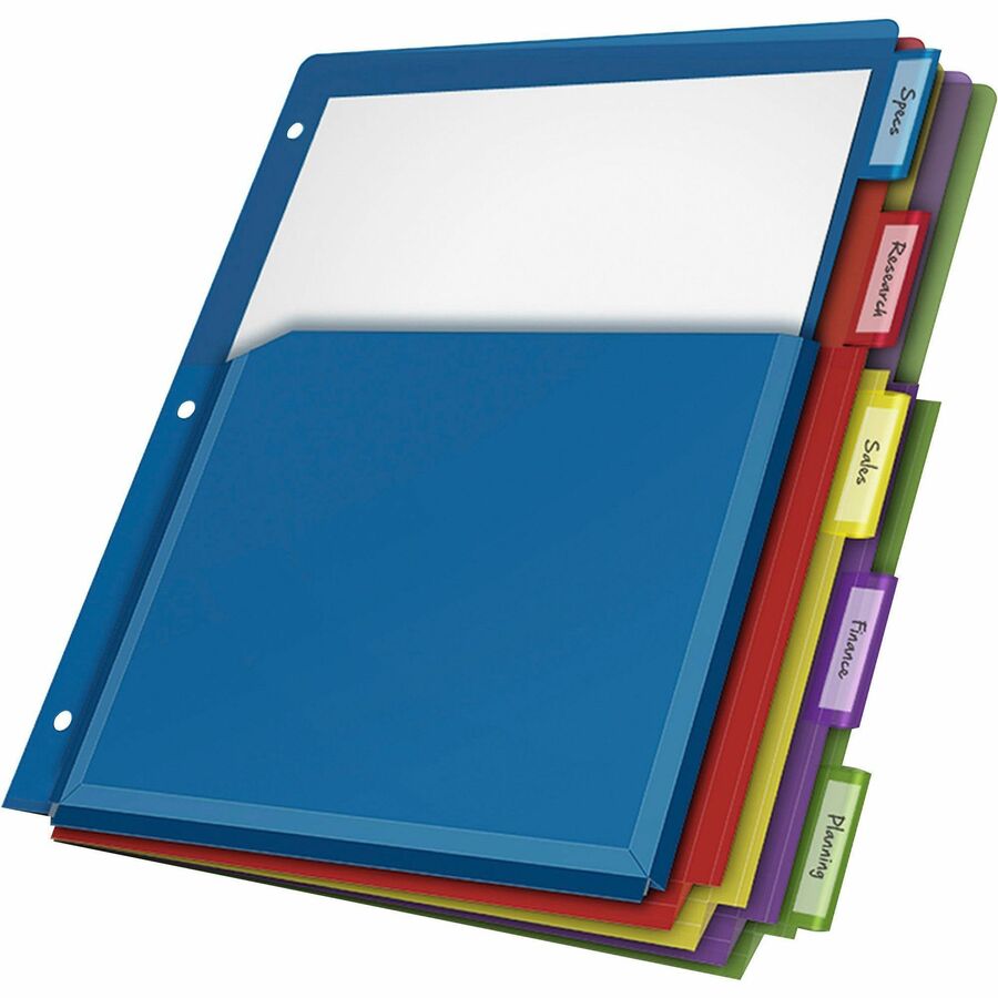 Image of Cardinal® 84012CB Expanding Pocket Poly Divider