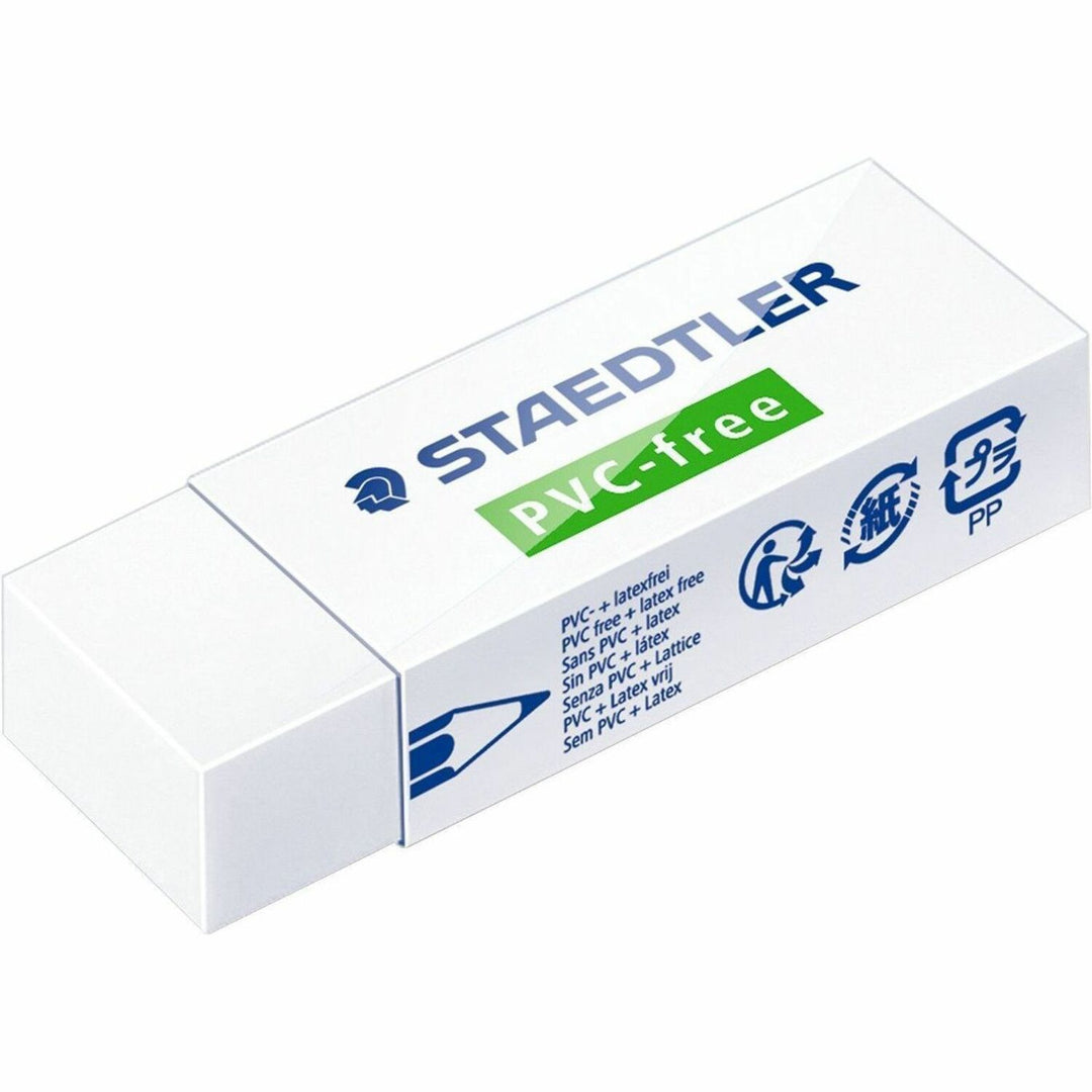 Image of Staedtler® Eraser, Latex-free, Large, White