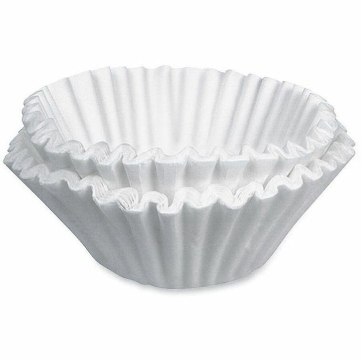 Image of Coffee Pro CPF200 12-Cup Coffeemaker Paper Coffee Filters, 200 / Pack, White