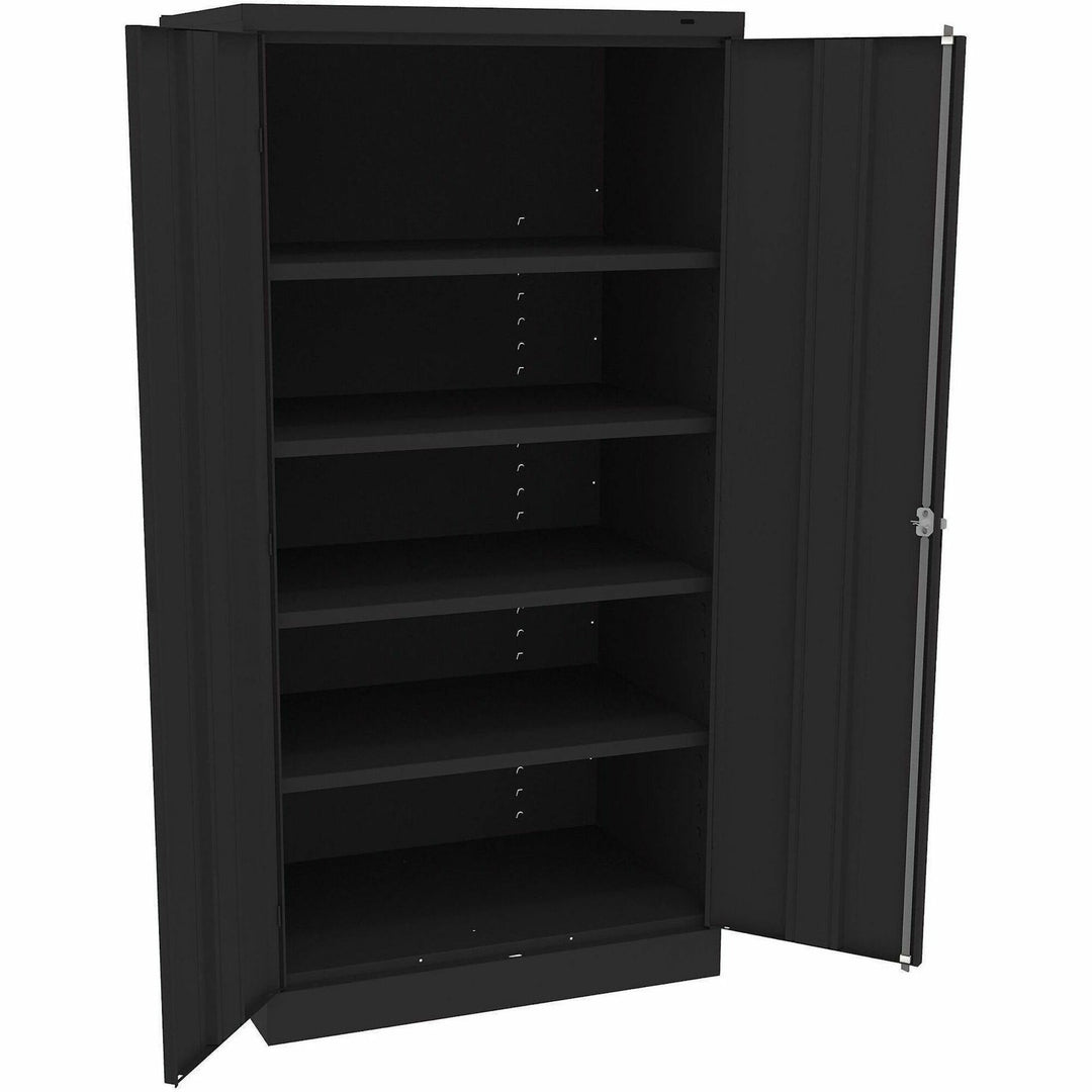 Image of Tennsco 1480 Standard Black Storage Cabinet