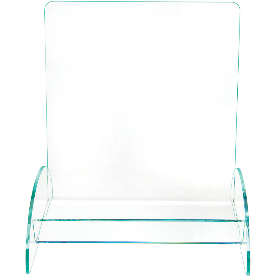 Image of deflecto® Euro-Style Docuholder, Magazine Size, 9.81w X 6.31d X11h, Green Tinted
