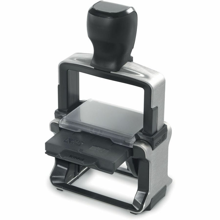 Image of Trodat T5444 Professional 5-in-1 Date Stamp, Date Stamp, ENTERED, PAID, FAXED, RECEIVED, 10000 Impression(s), Blue, Red, Recycled, 1 Each