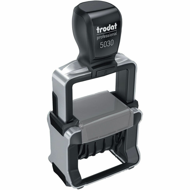 Image of Trodat T5030 Professional Date Stamp, Date Stamp, 10000 Impression(s), Black, Recycled, 1 Each