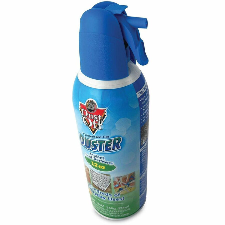 Image of Dust-Off DPSXL12 Air Duster, For Computer Equipment, Printer Accessories, 12 fl oz, 12 / Carton