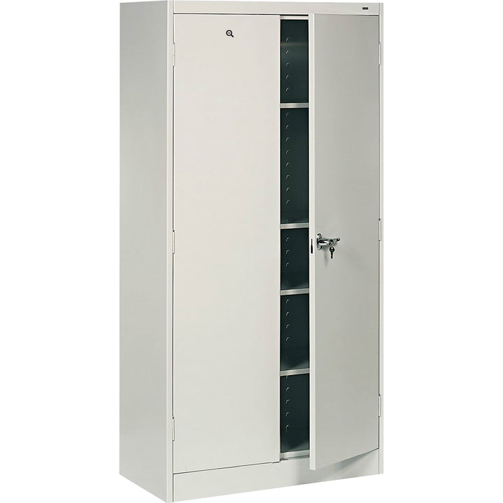 Image of Tennsco 72" High Standard Cabinet (Unassembled), 36w x 18d x 72h, Light Gray