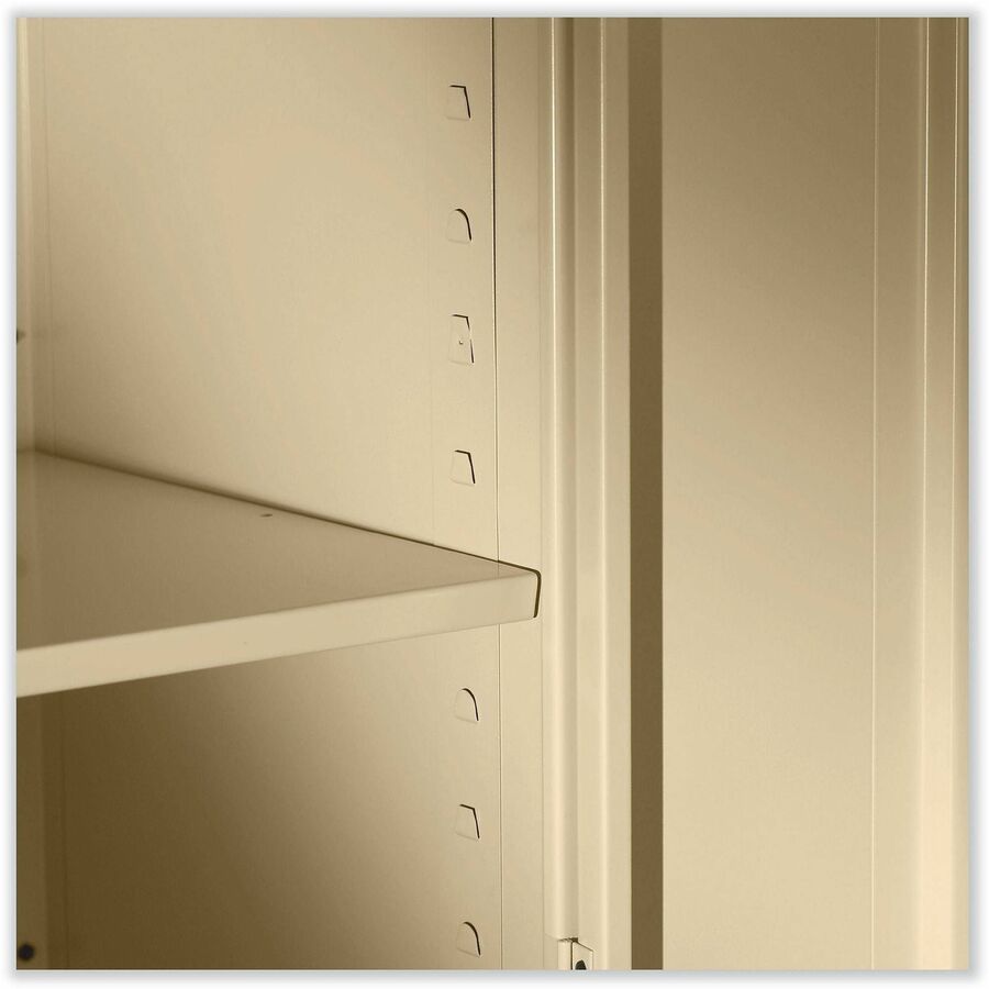 Image of Tennsco 72" High Standard Cabinet (Unassembled), 36w x 18d x 72h, Light Gray