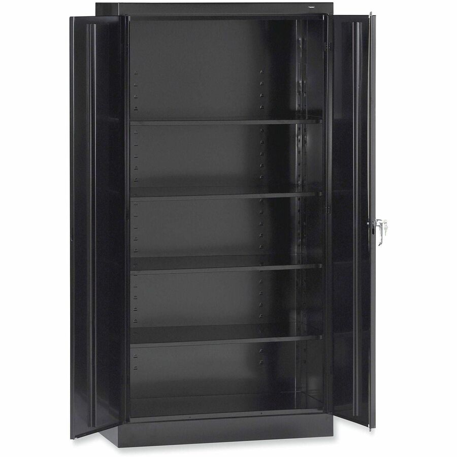 Image of Tennsco 1470 Standard Black Storage Cabinet