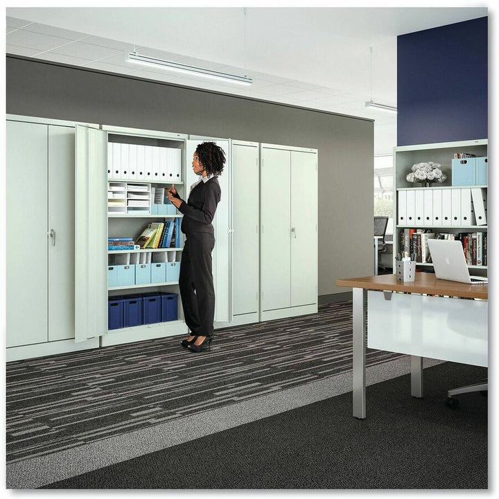 Image of Tennsco 1470 Standard Black Storage Cabinet