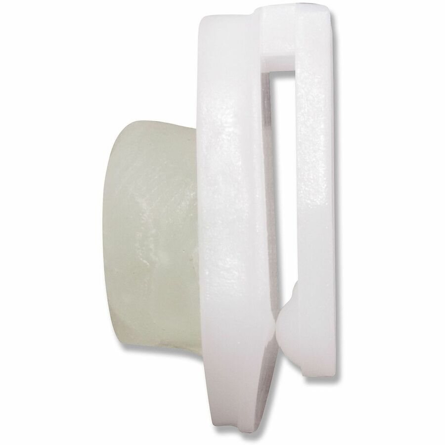 Image of Advantus 01220 StikkiClips Adhesive Clips, for Paper, Notes, List, Artwork, Project, Schedule, White, 20 / Each