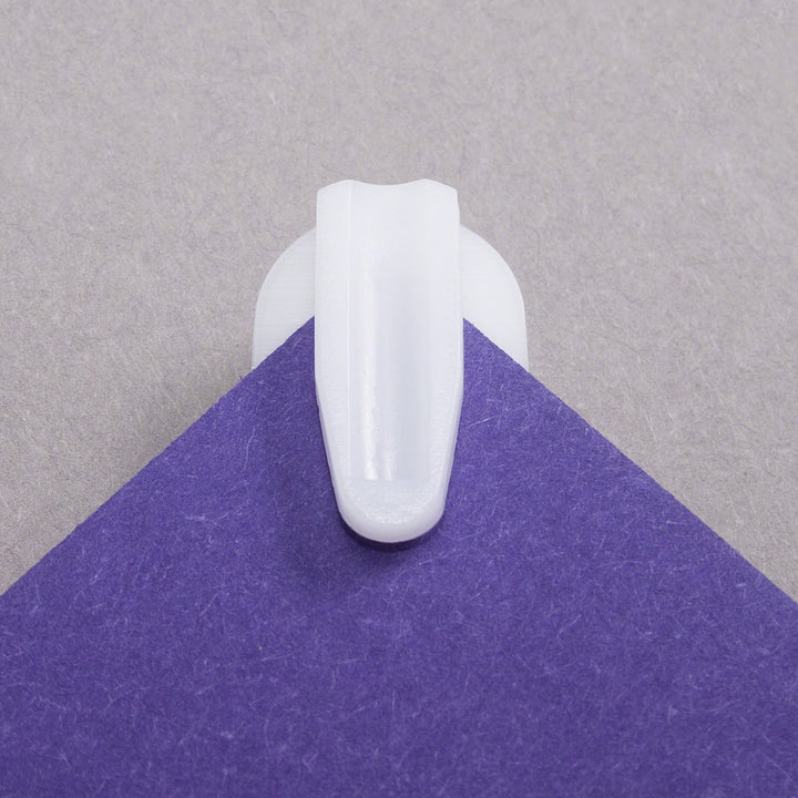 Image of Advantus 01220 StikkiClips Adhesive Clips, for Paper, Notes, List, Artwork, Project, Schedule, White, 20 / Each