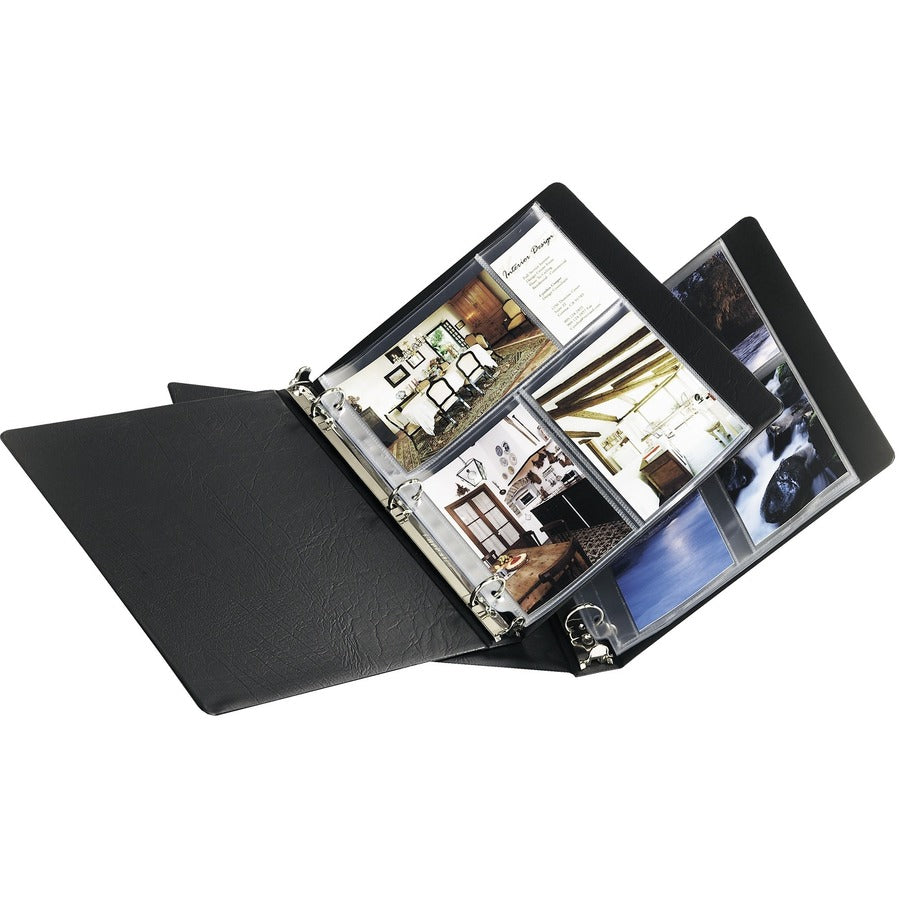 Image of Avery® Clear Mixed Format Photo Album Pages, 10ct (13401), 4" W x 6" Length, 3-ring Binding, 10 / Pack