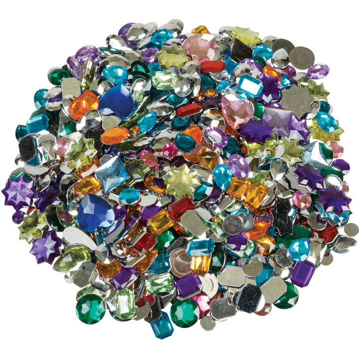 Image of Creativity Street 3584 Acrylic Gemstones Classpack, Art, Assorted, 1 Pack