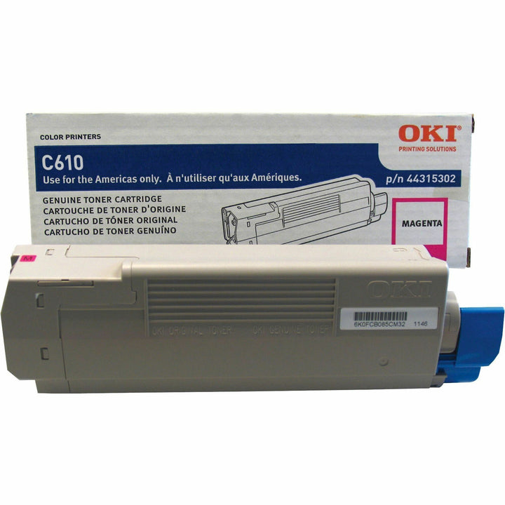 Image of Oki® Toner Cartridge, 6000 Page Yield, Magenta
