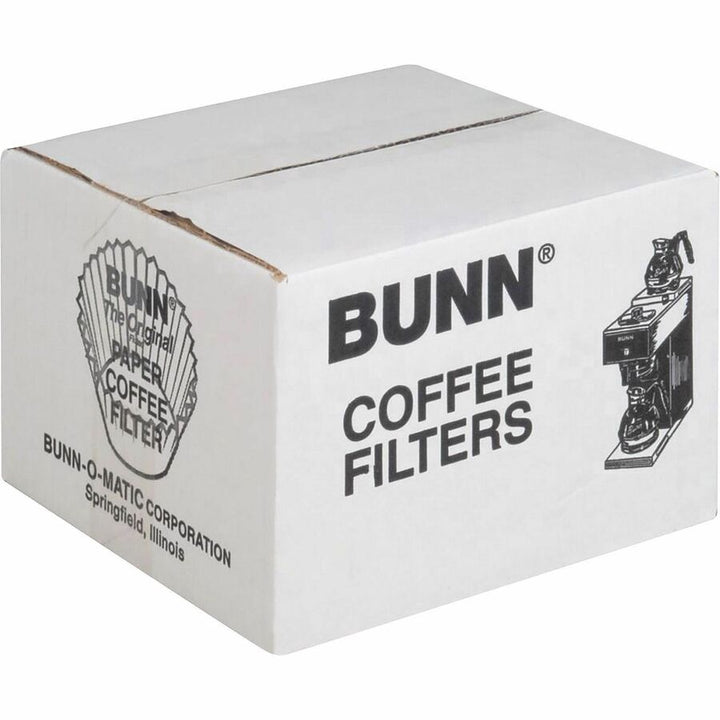 Image of BUNN 20115.0000 12-Cup Regular Filters, 10 fl oz Capacity, 1000 / Carton, White