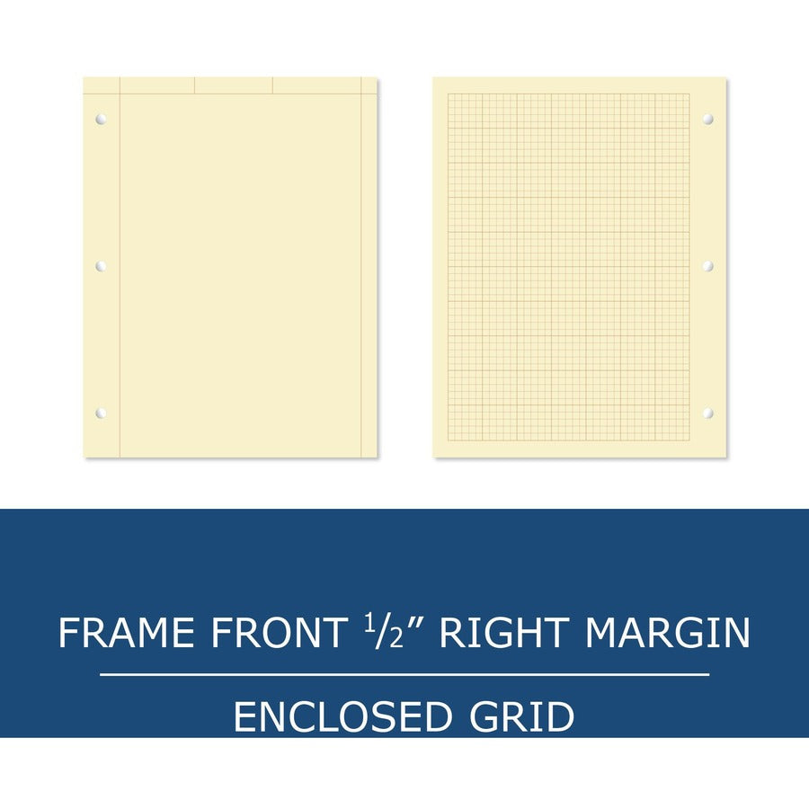 Image of Roaring Spring® Engineer Calculation Pad, 100 Sheet, 8-1/2"x11"x3/10", Buff