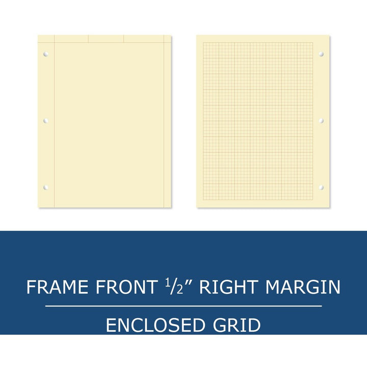 Image of Roaring Spring® Engineer Calculation Pad, 100 Sheet, 8-1/2"x11"x3/10", Buff