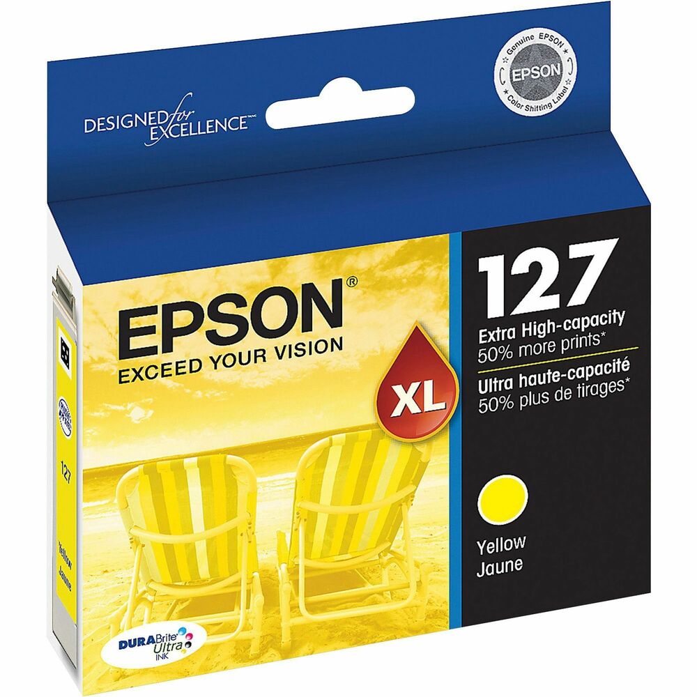 Image of Epson Ink Cartridge, f/ WorkForce-7520, 765 Page Yield, YW