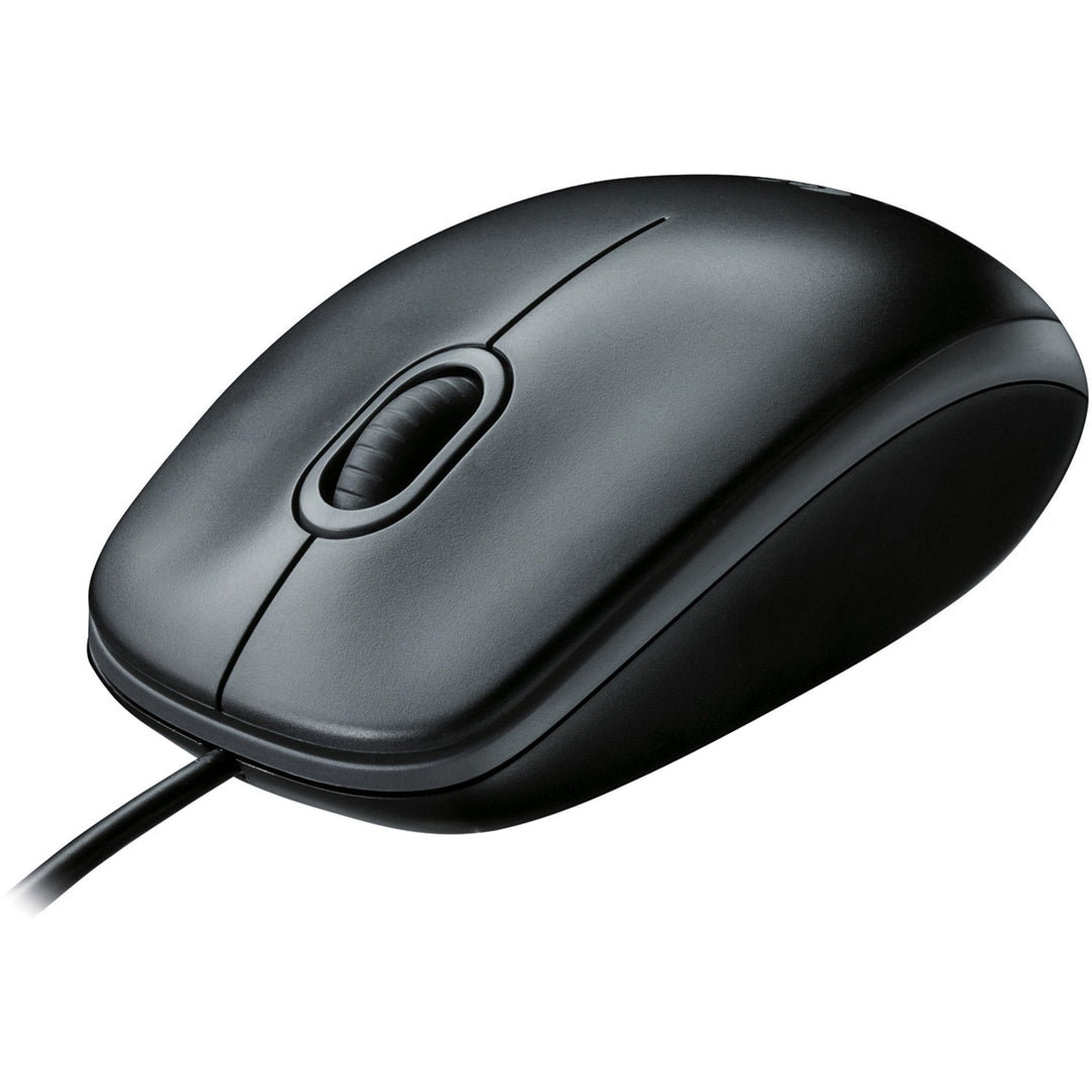 Image of Logitech® B100 Optical Usb Mouse, Usb 2.0, Left/right Hand Use, Black