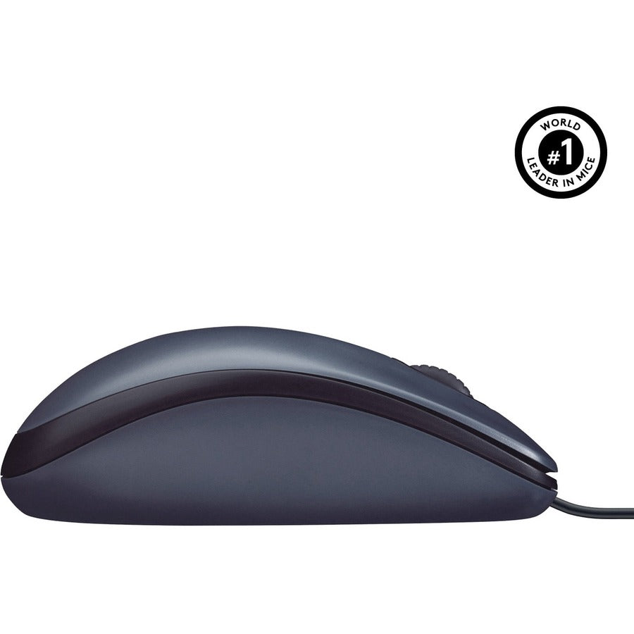 Image of Logitech® B100 Optical Usb Mouse, Usb 2.0, Left/right Hand Use, Black