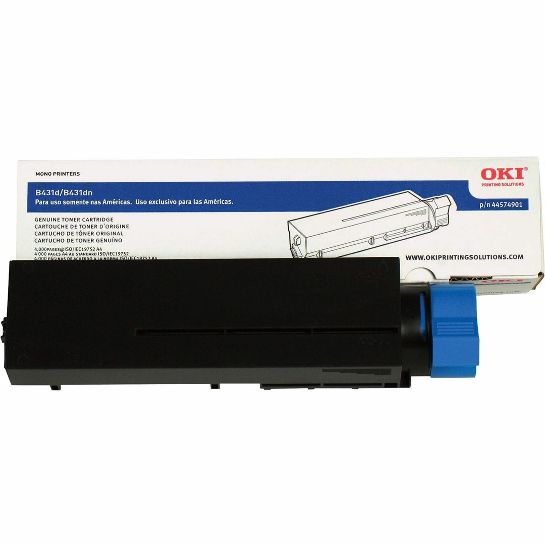 Image of Oki® Toner Cartridge, 10,000 Page Yield, Black