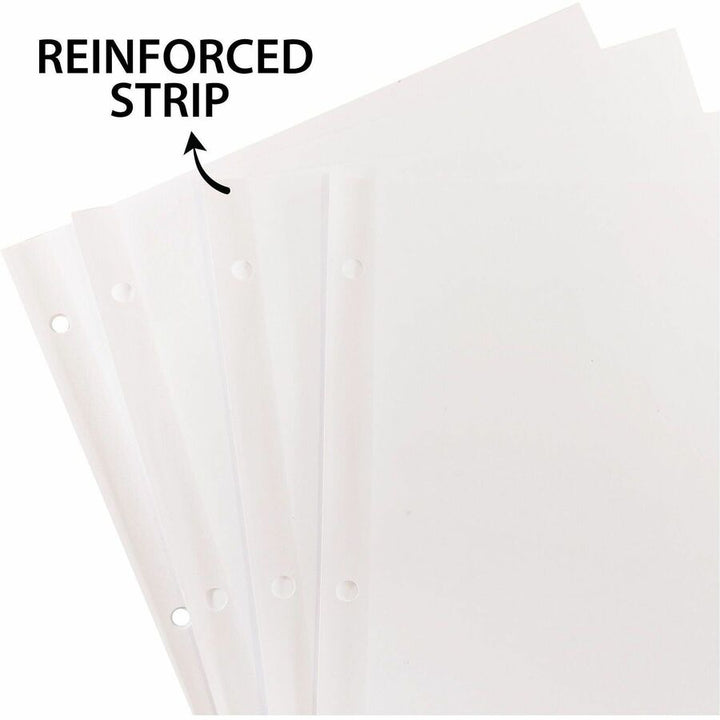 Image of Business Source Index Dividers, 3HP, 8-Tab, 25 ST/BX, 11"x8-1/2", White
