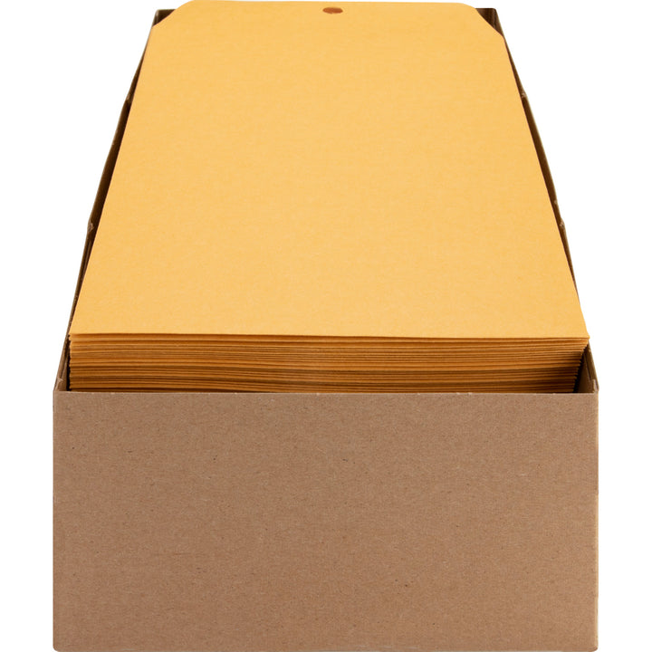 Image of Business Source Clasp Envelopes, 28 lb., 6"x9", 100/BX, Brown Kraft