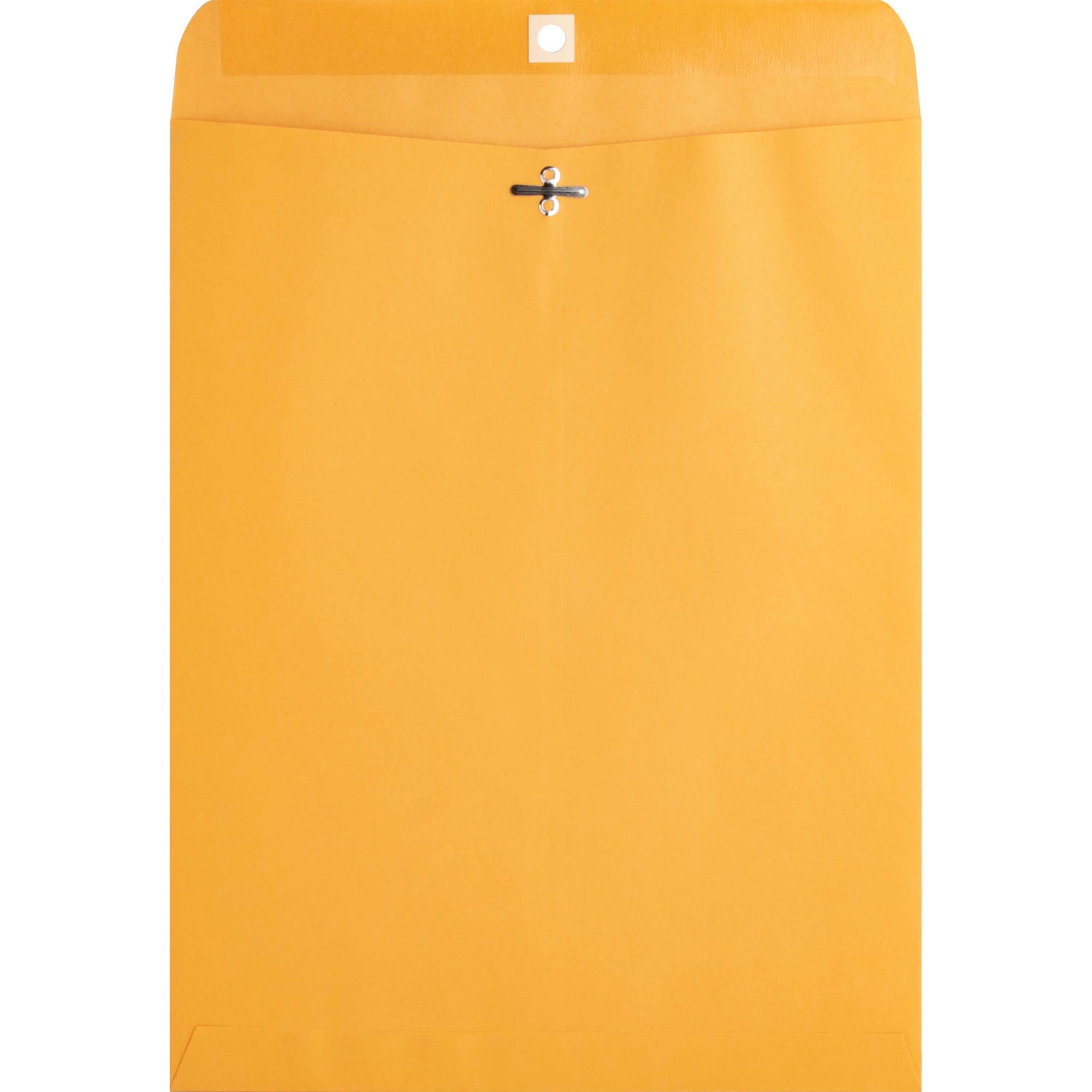 Business Source Clasp Envelopes,28 lb.,10