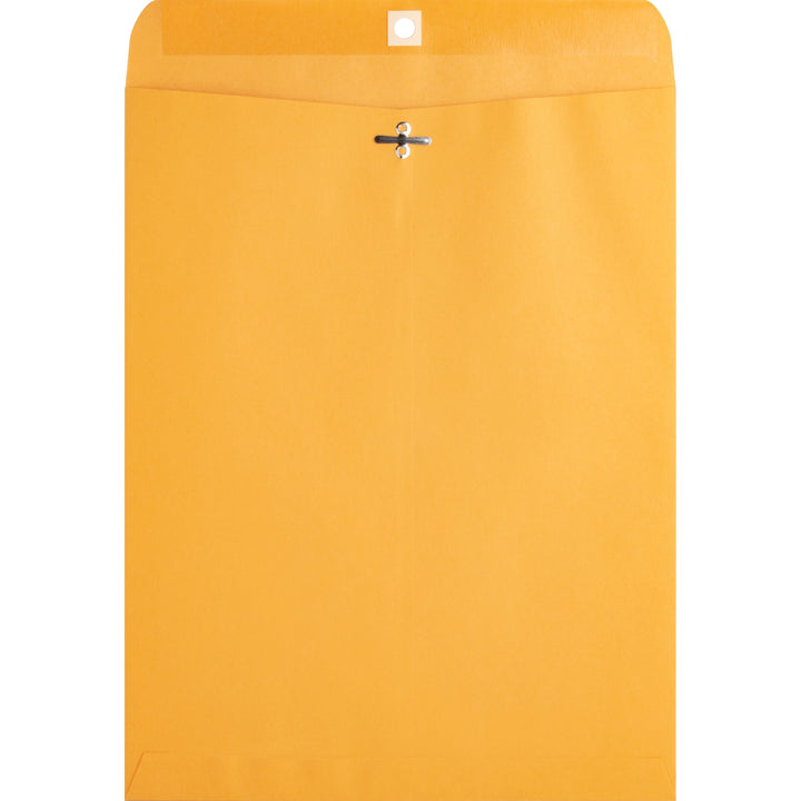 Image of Business Source Clasp Envelopes,28 lb.,10"x13",100/BX,Brown Kraft