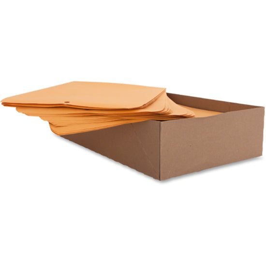 Image of Business Source Clasp Envelopes,28 lb.,10"x15",100/BX,Brown Kraft