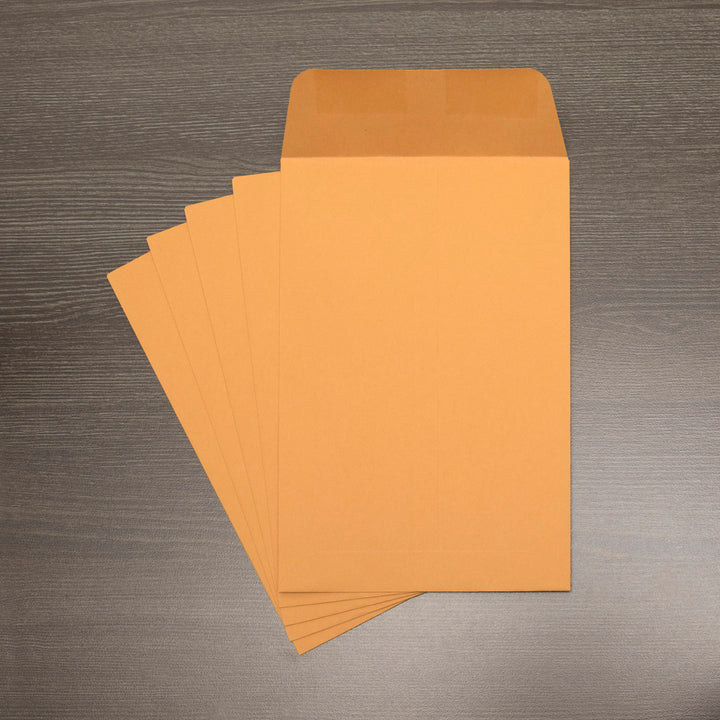Image of Business Source Catalog Envelopes, 24 lb, 6"x9", 500/BX, Kraft
