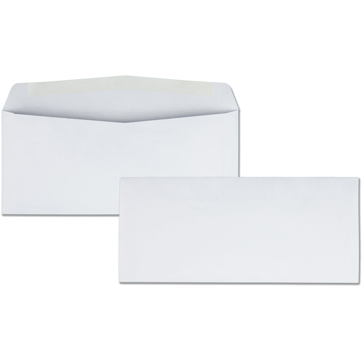 Image of Business Source Business Envelopes,24 lb.,No. 10,4-1/8"x9-1/2",500/BX,WE