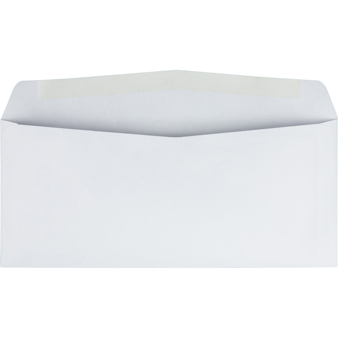 Image of Business Source Business Envelopes,24 lb.,No. 10,4-1/8"x9-1/2",500/BX,WE