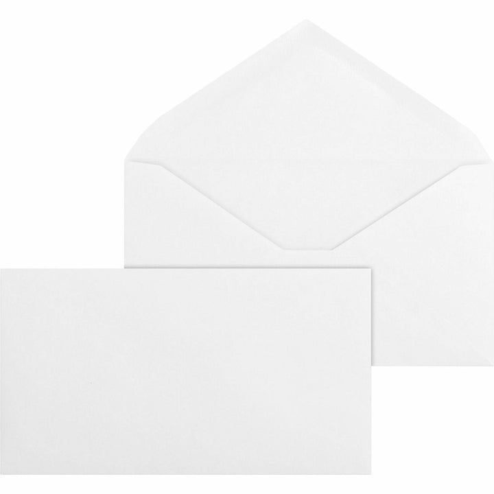 Image of Business Source Business Envelopes,24 lb.,No. 6-3/4,3-5/8"x6-1/2",500/BX,WE
