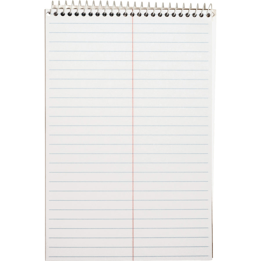 Image of Business Source Steno Notebook,Gregg Ruled,6"x9",60 Sheets,White Paper