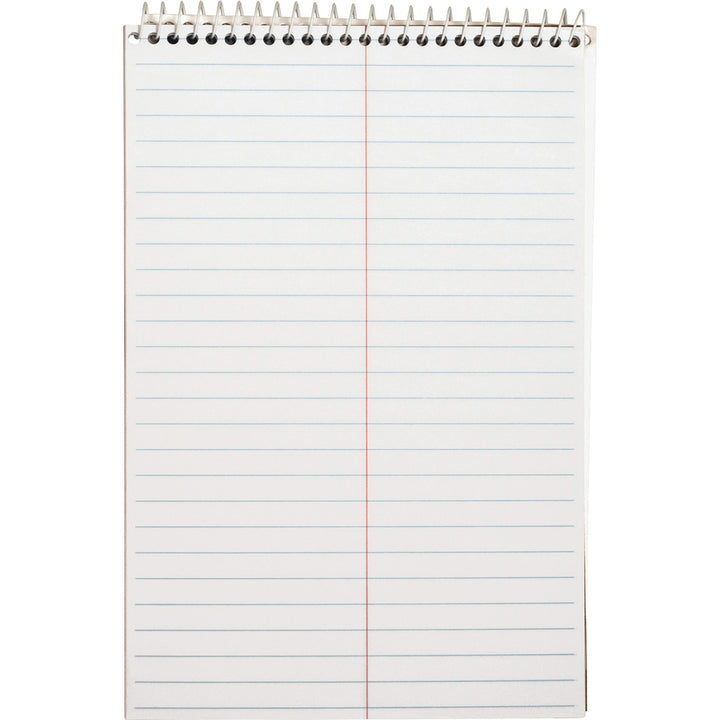 Image of Business Source Steno Notebook,Gregg Ruled,6"x9",60 Sheets,White Paper