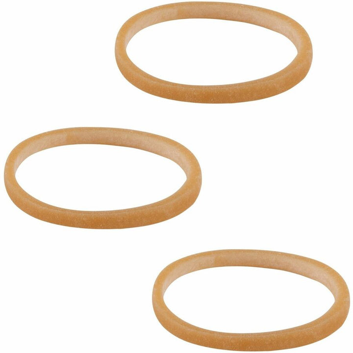 Image of Business Source Rubber Bands,Size 10,1 lb./BG,1-1/4"x1/16",Natural Crepe