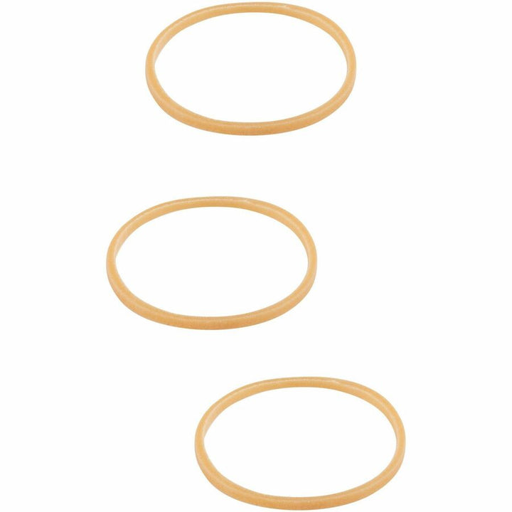 Image of Business Source Rubber Bands,Size 12,1 lb./BG,1-3/4"x1/16",Natural Crepe