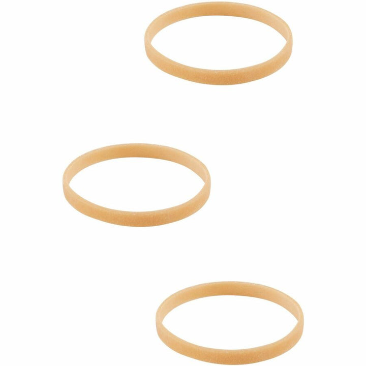 Image of Business Source Rubber Bands,Size 30,1 lb./BG,2"x1/18",Natural Crepe