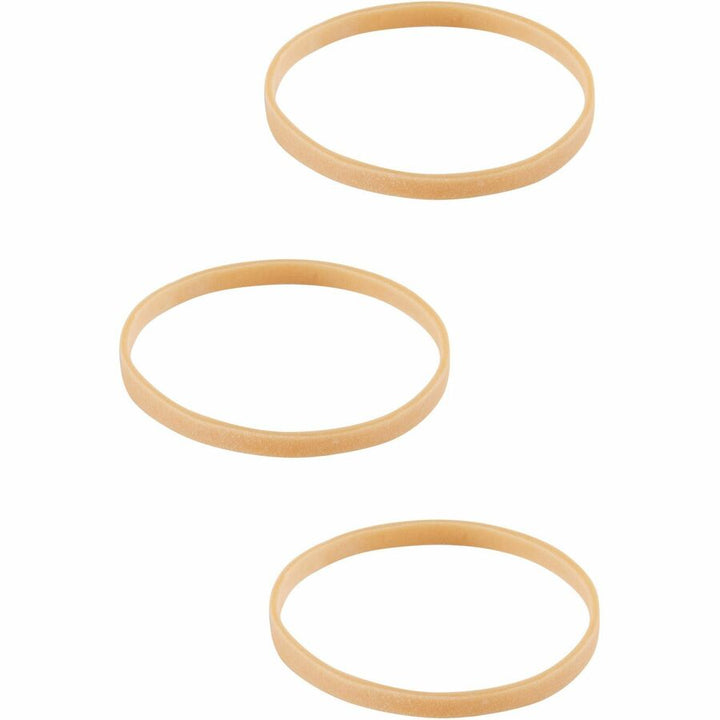 Image of Business Source Rubber Bands,Size 31,1 lb./BG,2-1/2"x1/8",Natural Crepe