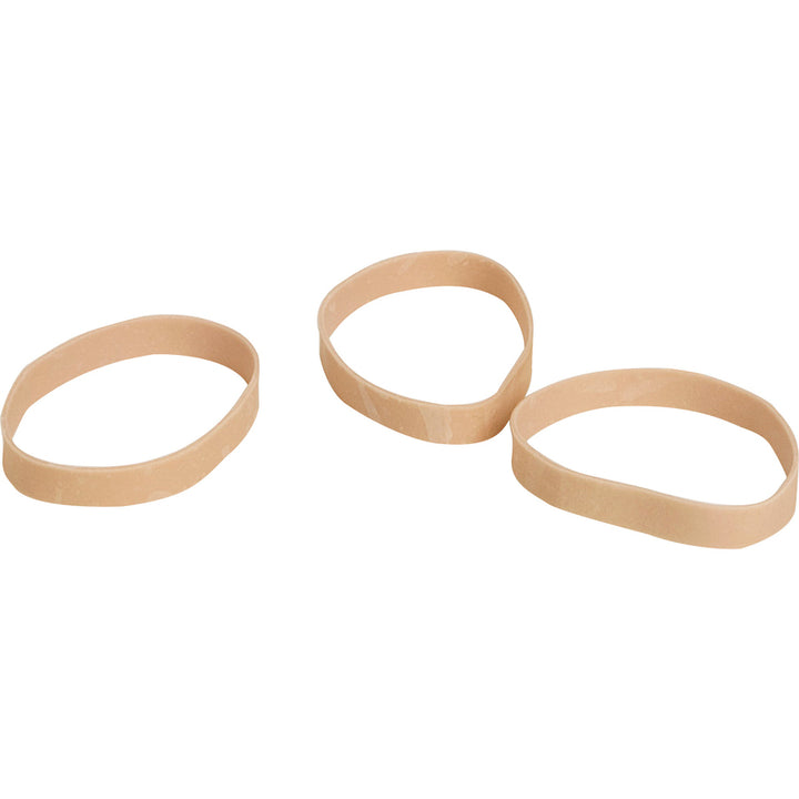 Image of Business Source Rubber Bands,Size 62,1 lb./BG,2-1/2"x1/4",Natural Crepe