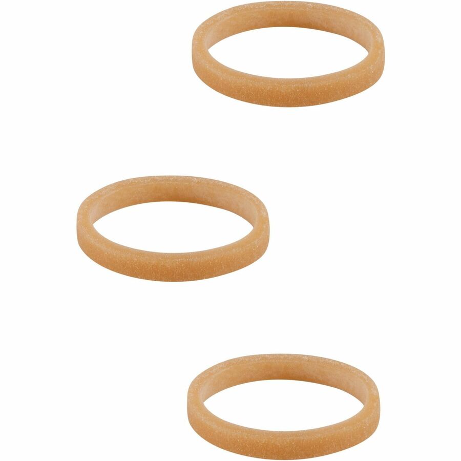 Image of Business Source Rubber Bands,Size 8,1 lb./BG,7/8"x1/16",Natural Crepe
