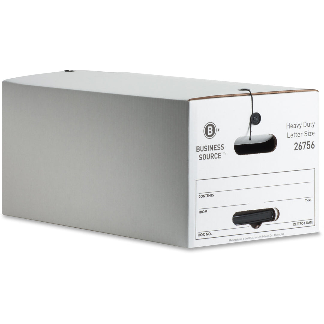 Prosource Storage Box Business Source Storage Box,Heavy-duty,700 lb,Ltr,12
