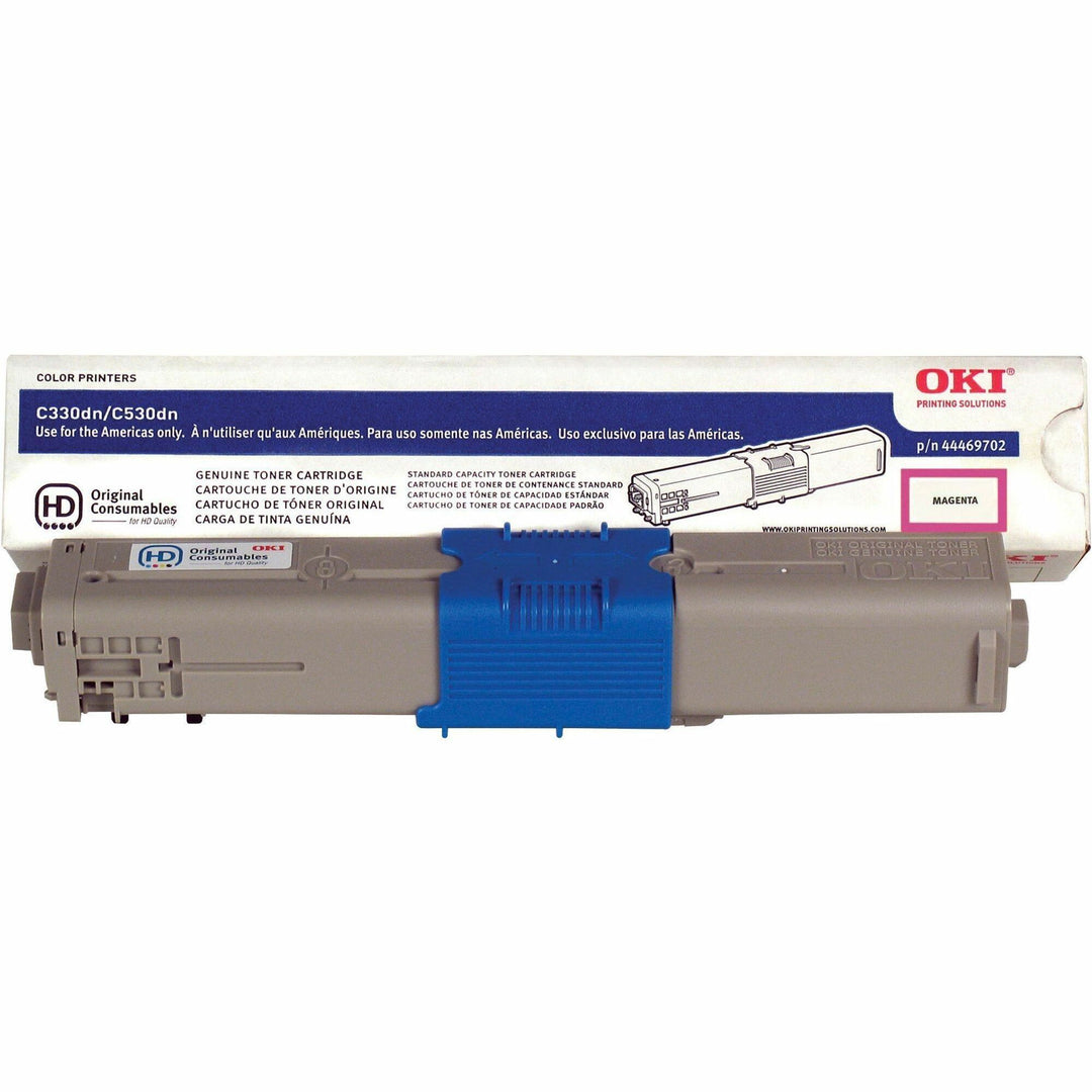 Image of Oki® Toner Cartridge, 3000 Page Yield, Magenta