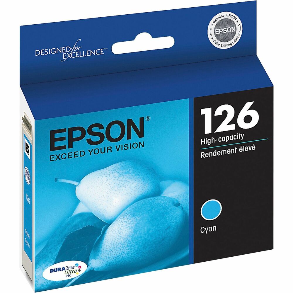 Image of Epson Ink Cartridge, WF-7520, 480 Yield, CYN